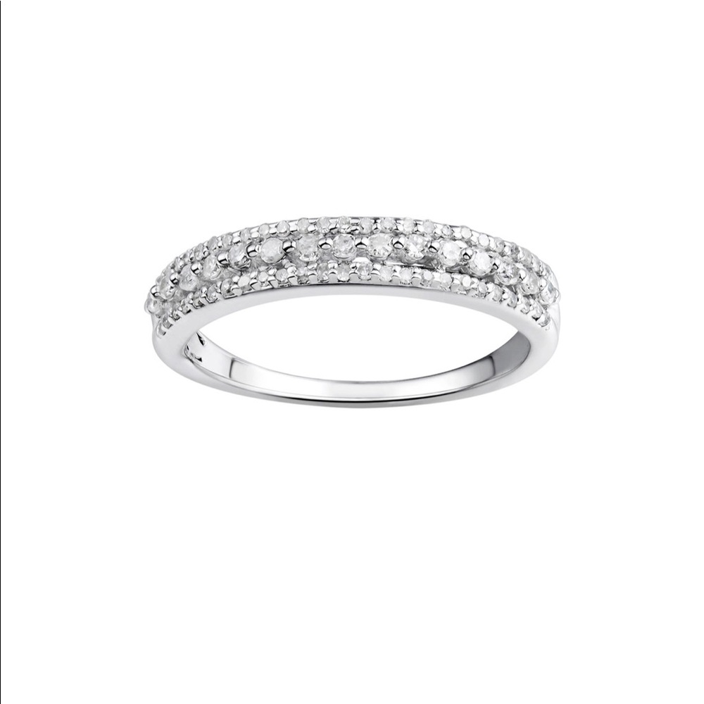 Promise Love Forever  Diamond Wedding Ring